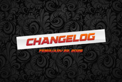 Feb. 22 Changelog